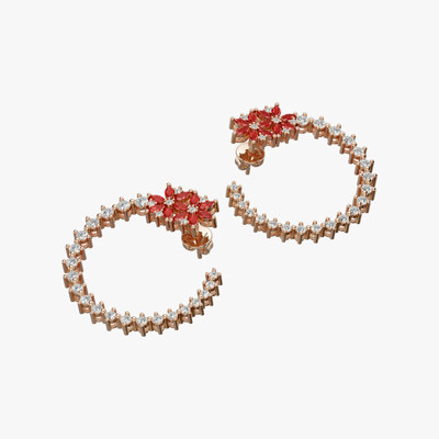 Matina Ruby Jewelry Earrings